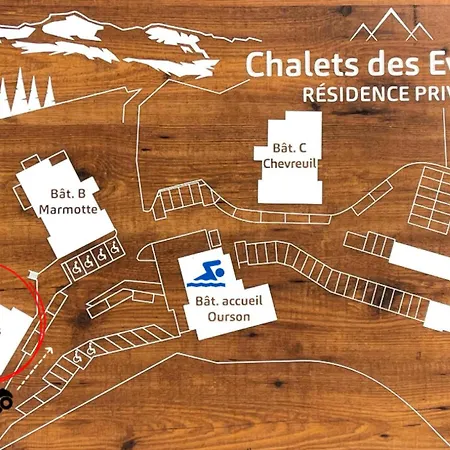 Les Des Evettes - Agreable Au Pied Des Pistes Mae-1724 Lejlighed *